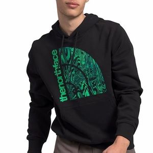 The North Face Men’s Jumbo Half Dome Hoodie ✨ TNF Black Chlorophyll Green Dig